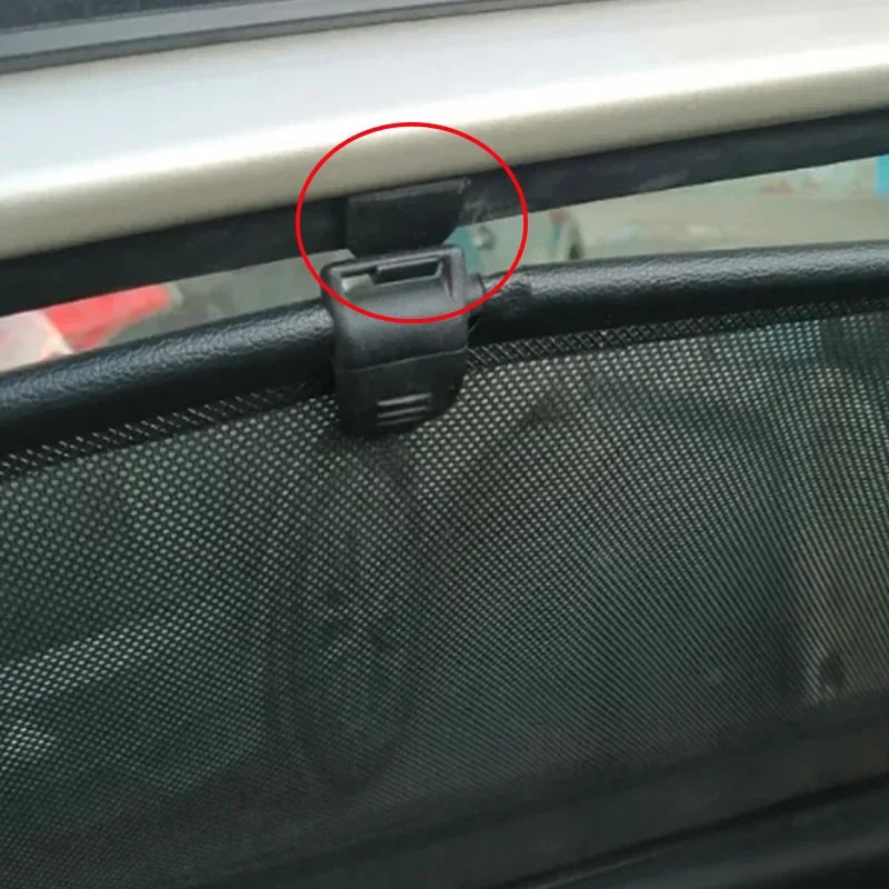 4Pcs Car Curtain Clip Car Door Side For Renault Megane 2 3 Fluence Laguna 2 Scenic 8200163859 Holder Fastener Clips Auto Parts