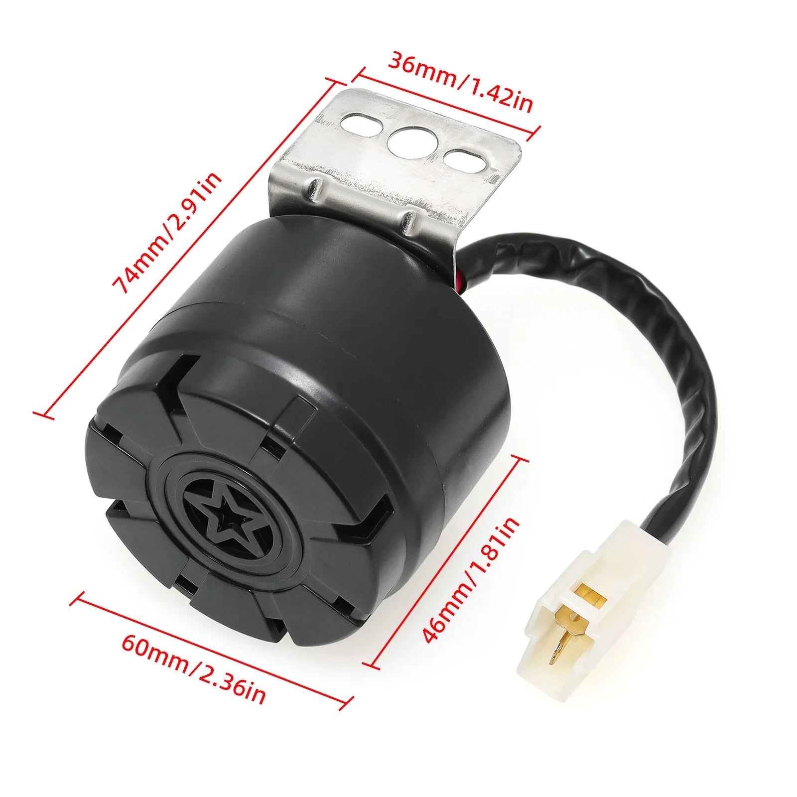 Car Reverse Accessories Beeper Horn Vehicle Auto Warning Back Up Car Reversing Alarm Speaker For Car Auto Trucks Alarm Horn