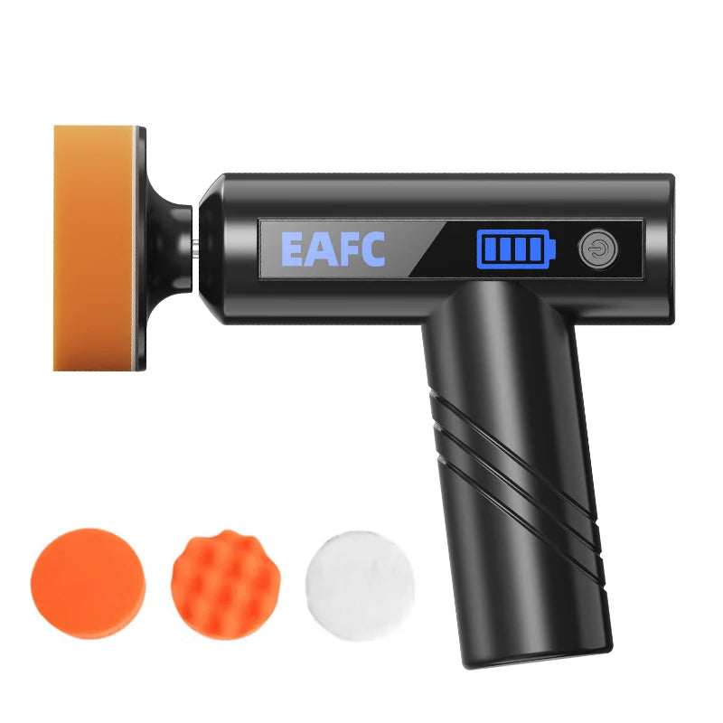 Car Polisher 4500mAh Handheld Wireless Polisher Car Polishing Waxing Machine Power Tool for Car Body Cleanig Waxing Repair