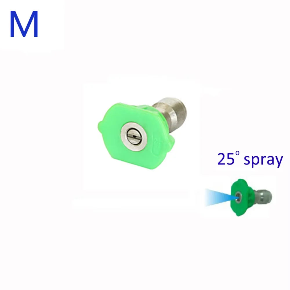 Pressure Washer Quick Connector 1/4" to Spray Gun Wand Lance Bayonet Adapter 1/4" quick disconnect release fitting for Karcher