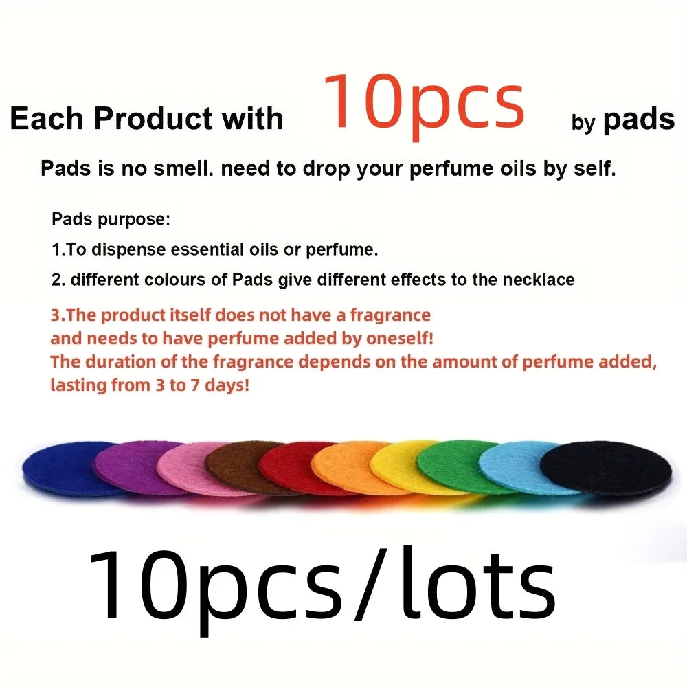 1PC Refillable Car Air Freshener Perfume Diffuser Clip with 10pcs Pads Auto Vent Interior Aromatherapy Diffuser