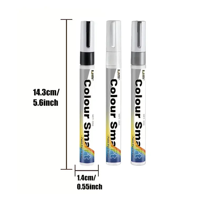 Color-Changing Car Scratch Repair Pen - 2-in-1 Vehicle Touch-Up Paint Tool, Deep Scratch Remover and Surface Light Scratch Resto