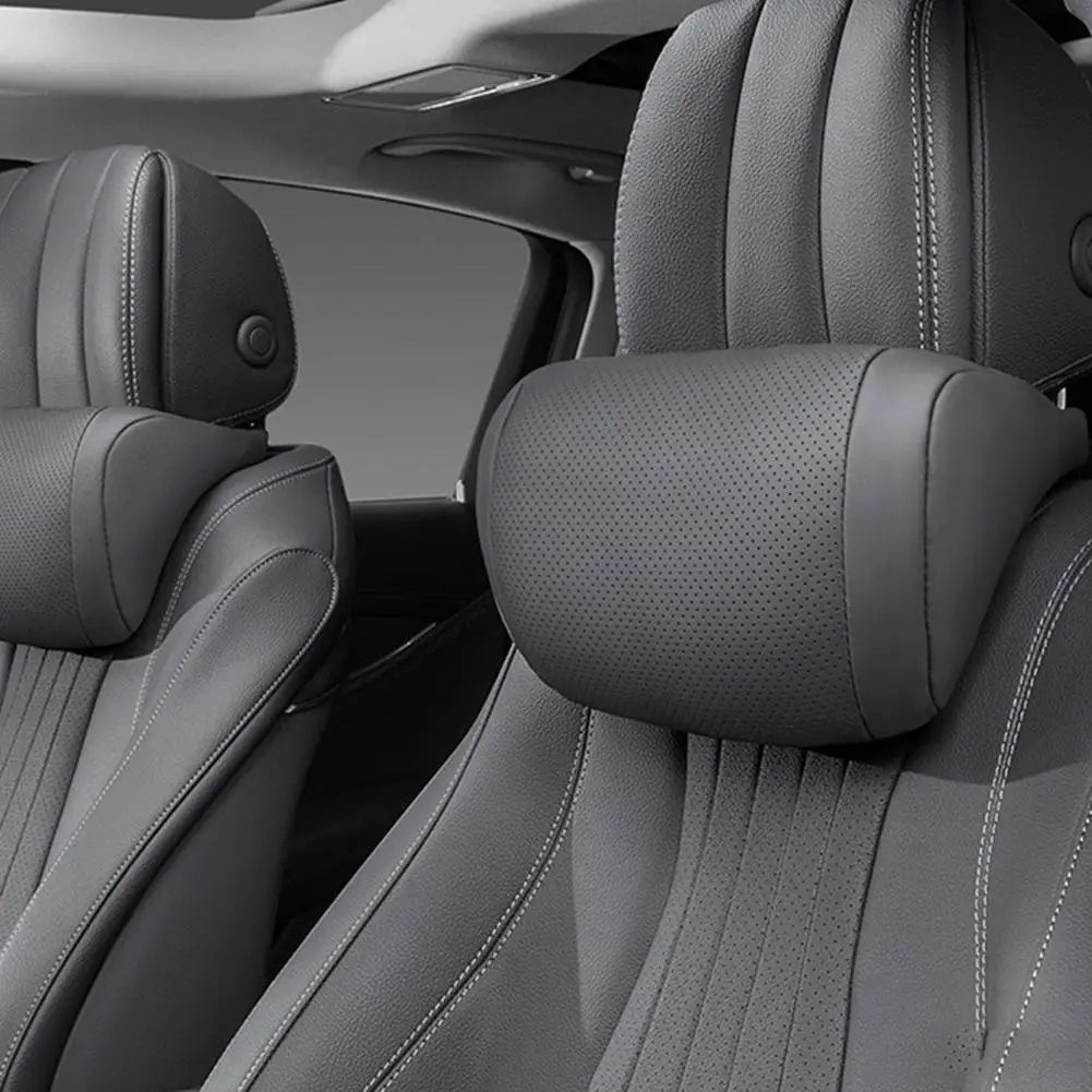 1/2Pcs 3D Car Neck Pillow Car Seat Headrest Pillow Auto Memory Cotton Protector Cushion For Universal Travel Car Head Support