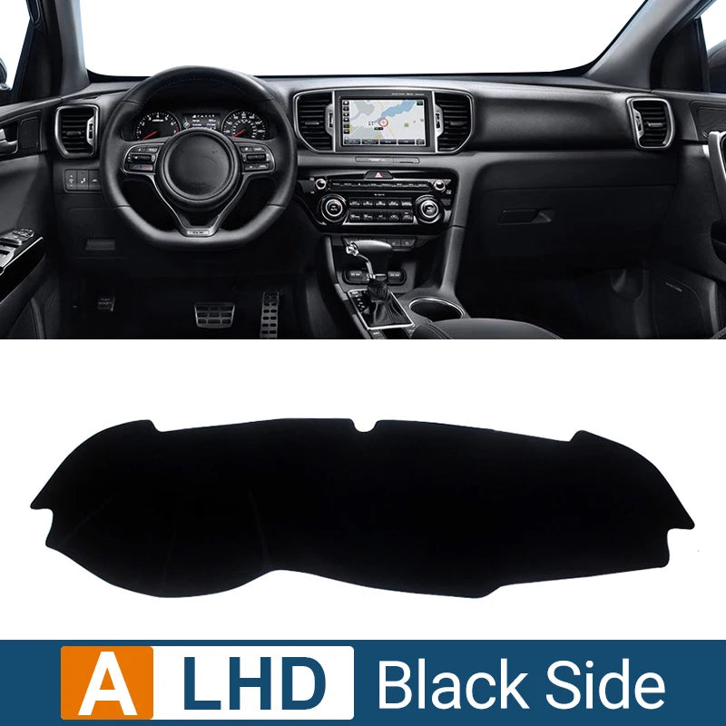 For Kia Sportage 4 QL 2016 2017 2018 2019 2020 2021 Car Dashboard Cover Sun Shade Avoid Light Mats Non-Slip Pad Accessories