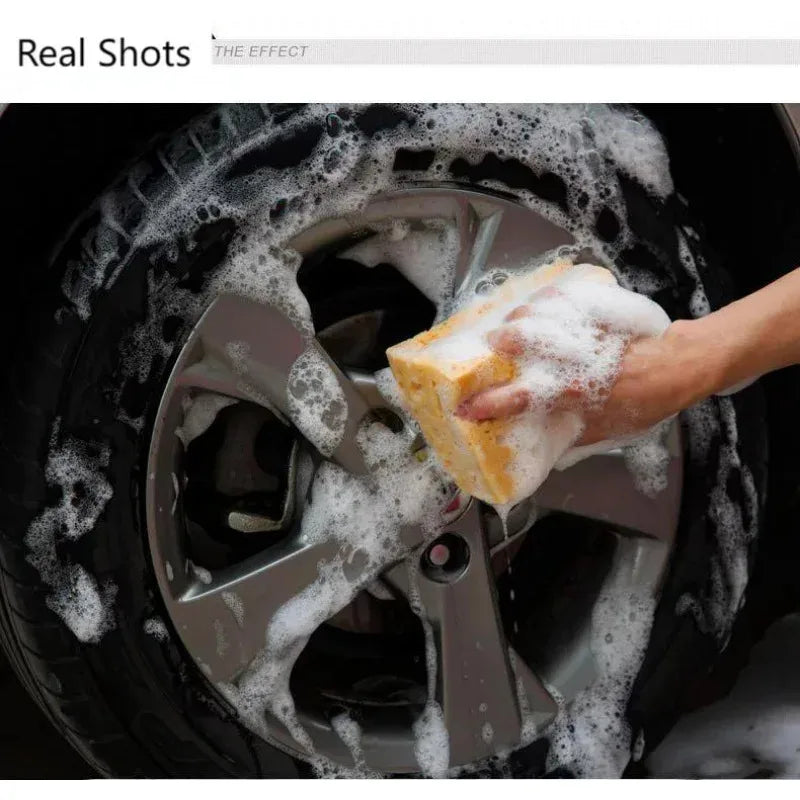 Car Wash Sponge Block Automotive Motorcycle Cleaning Supplies Large Size Honeycomb Sponge Brush