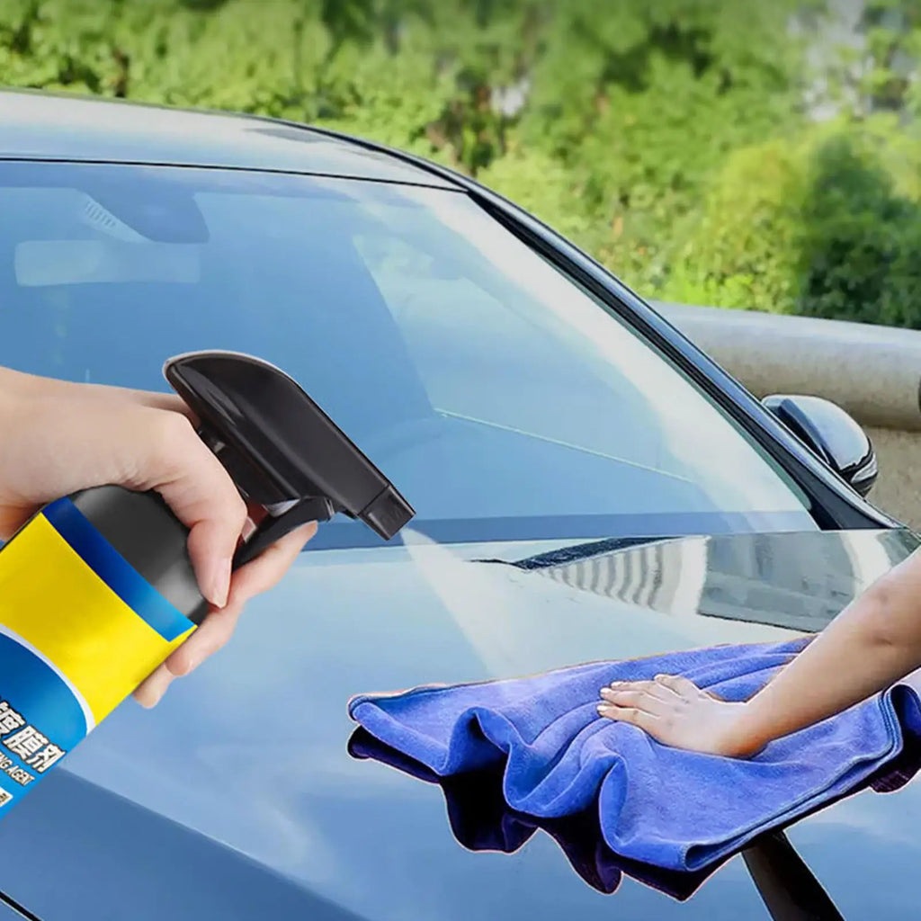 Car Coating Agent Polish Spray Waterless Wash Wax 500ml Quick Effect Scratch Wax Polish Waterless Wash Oil Film Glass Cleaner