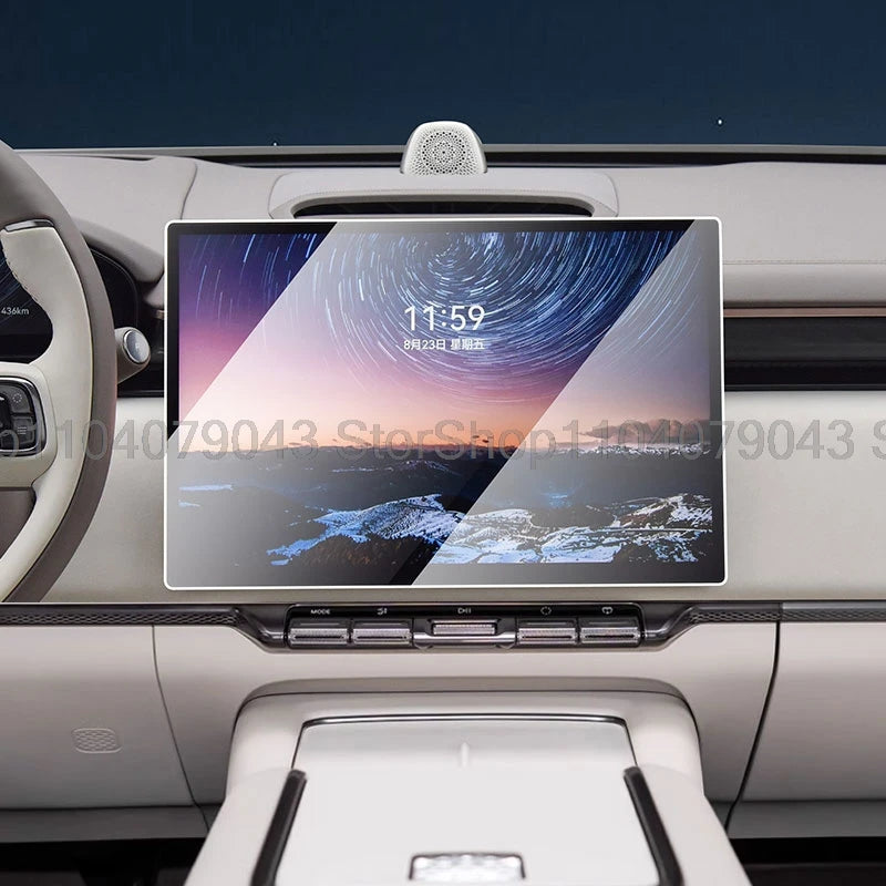 Tempered Glass screen Protector For ZEEKR 7X 2024 2025 car gps Navigation TouchScreen anti-scratch Accessories