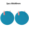 2/4/8 Pcs Car Side Rearview Mirror Waterproof Anti-Fog Film Side Window Glass Film Can Protect Your Vision Driving On Rainy Days
