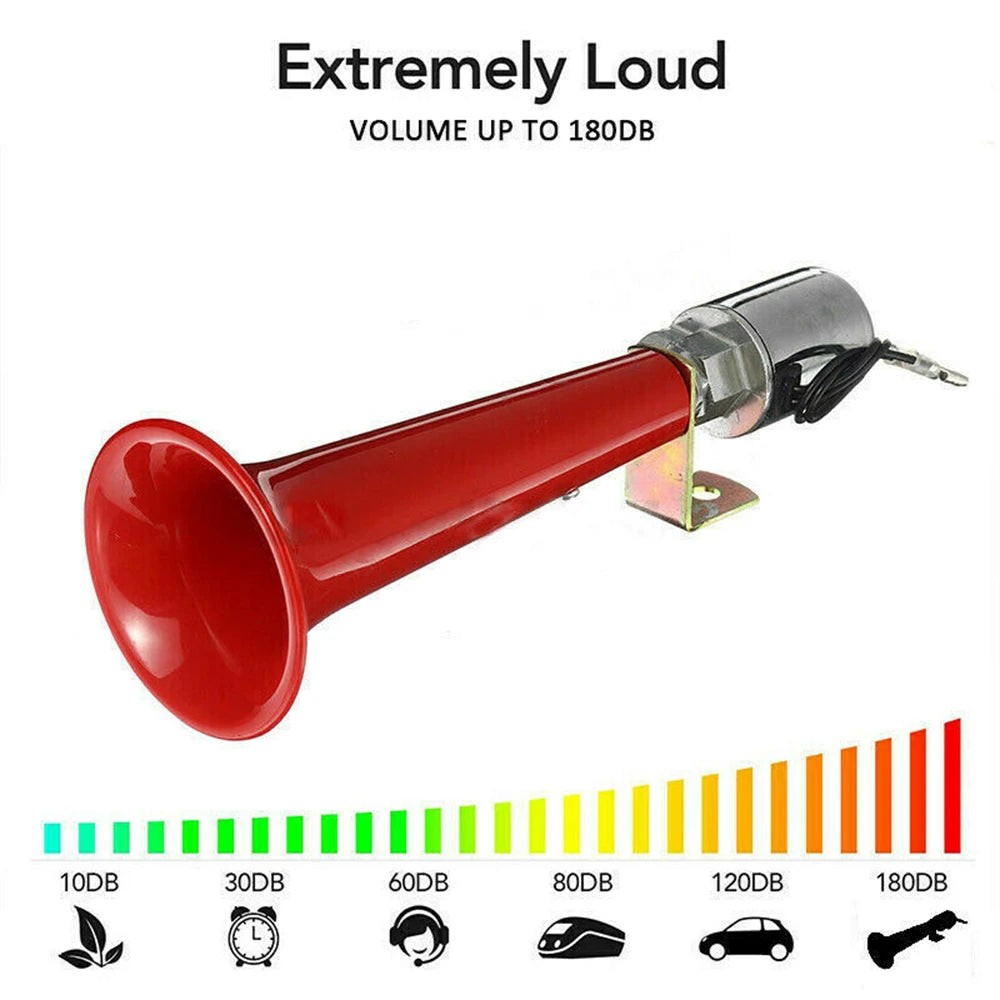 Wolf Whistle Air Horn 12v/24v Super Loud Bird Sound Whistle Alarm Horn Trumpet Compressor For Car Truck Motorcycle Van