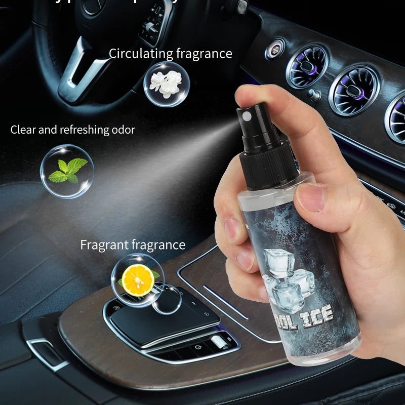 Car Flavoring Car Air Fresheners Perfume strawberry/Ice Flavor Long-Lasting Auto Aromatherapy Car Interior Deodorant Supplies