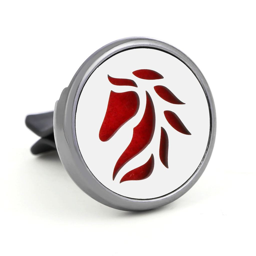 1PC Refillable Car Air Freshener Perfume Diffuser Clip with 10pcs Pads Auto Vent Interior Aromatherapy Diffuser