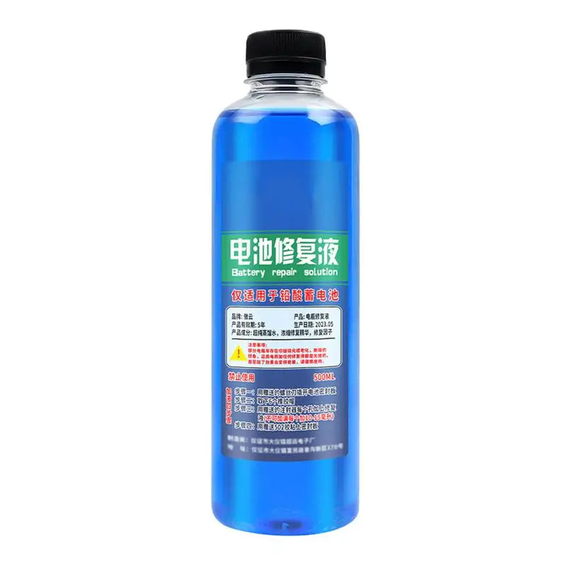 500ml Battery Repair Fluid Optimize Battery Cycles Car Safe Repair Fluid Battery Restore Liquid Efficient Battery Boosting Agent