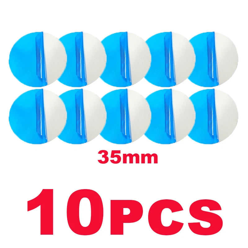 1/20Pc Car Phone Holder Metal Plate Magnetic Sticker Holder for Mobile Tablet Magnet Disk Desk Car Stand Round Square Iron Sheet