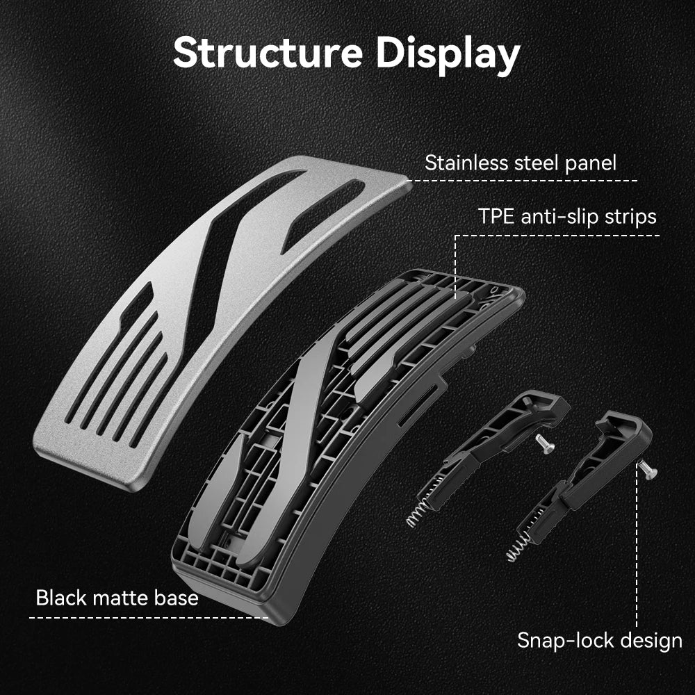 YZ For Tesla Model 3 Y Highland Juniper 2017-2026 Aluminum alloy Foot Pedal Accelerator Gas Fuel Brake Pedal Pedal Cover