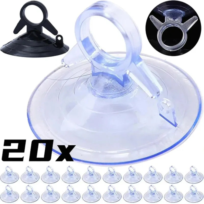 Car Sun Visor Fixing Suction Cup 45mm Black/transparent Rubber Suction Cup Suction Cup Hook Automobile Clip Fastener Accessories