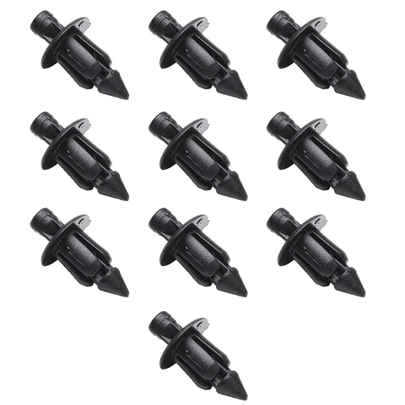 100pcs Plastic Bicycle Fairing Rivet Setting Panel Fastener Clips For Honda For Suzuki For Kawasaki Car Fenders Bumpers Clips