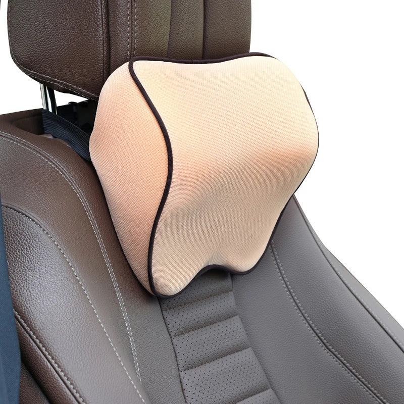 Universal Car Neck Headrest Pillow Memory Foam Head Adjustable Pillows For Benz Auto Seat Headrest Support Neck Car Accessory