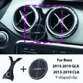 Magnetic Car Phone Mount Holder Anti Shake Base Fit For Mercedes Benz GLA 2015-2019 & CLA 2013-2019 Models for All Smartphones