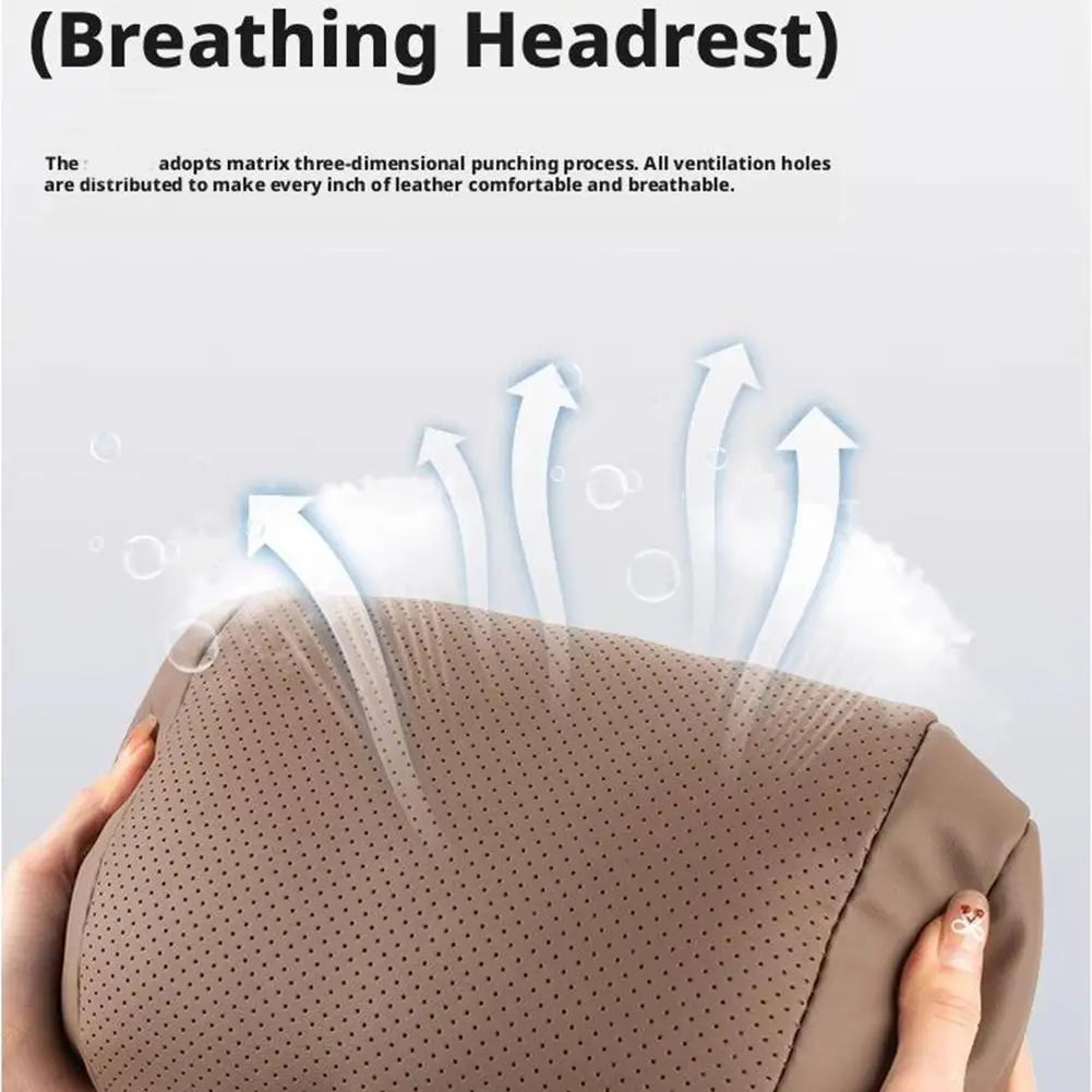 1/2Pcs 3D Car Neck Pillow Car Seat Headrest Pillow Auto Memory Cotton Protector Cushion For Universal Travel Car Head Support