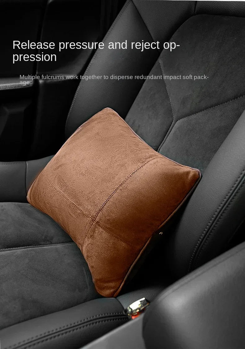 Car Headrest Neck Support Seat / Maybach Design S Class Soft Universal Adjustable Car Pillow Neck Rest Cushion High Quality