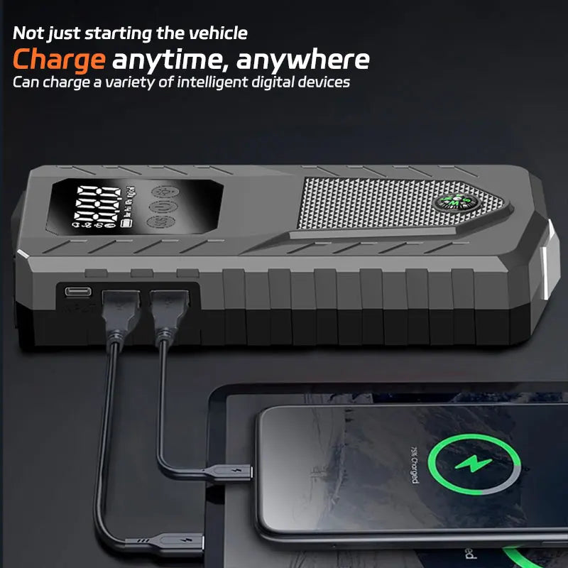 Car Jump Starter Light Safety Batteri Charger Jump Starter Portable Charger Car Booster Starting Device Booster Car Accessories