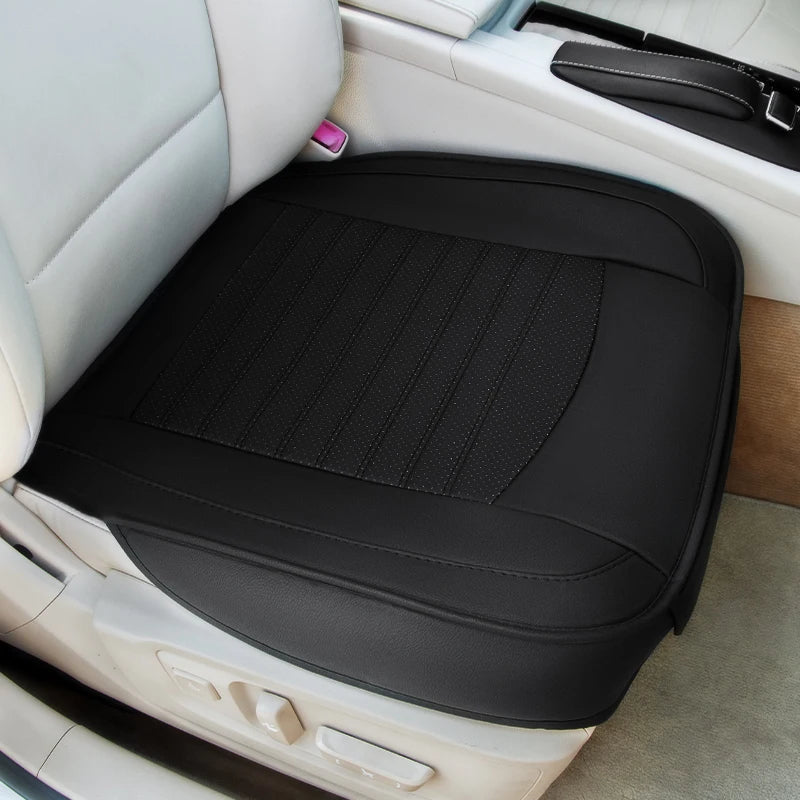 Luxury PU Leather Car Seat Cover Comfortable And Breathable All Year Round Protector The Car Seat Auto Cushion Accessories