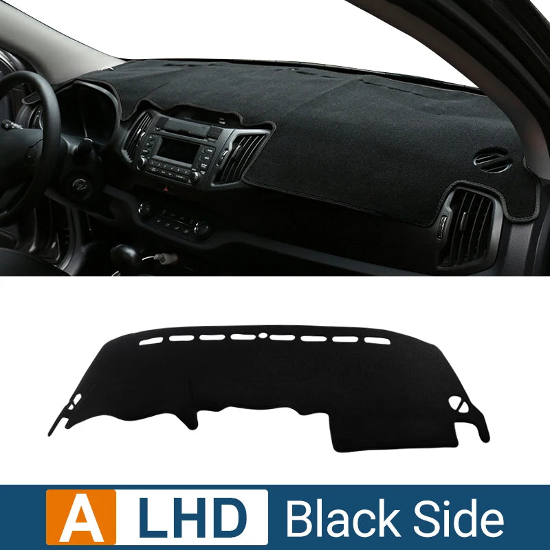 For Kia Sportage R 3rd 2011 2012 2013 2014 2015 LHD Car Dashboard Cover Mats Avoid Light Pads Anti-UV Case Carpets Accessories
