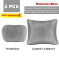 Car Headrest Neck Support Seat / Maybach Design S Class Soft Universal Adjustable Car Pillow Neck Rest Cushion High Quality