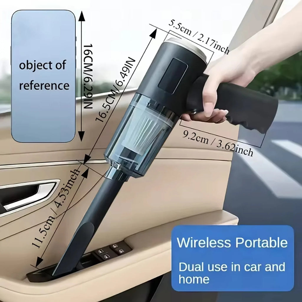 2025 Car Vacuum Cleaner Portable Small VacuumCleaner For Multi Purpose Vehicles Small Household Pump Handheld Car Vacuum Cleaner