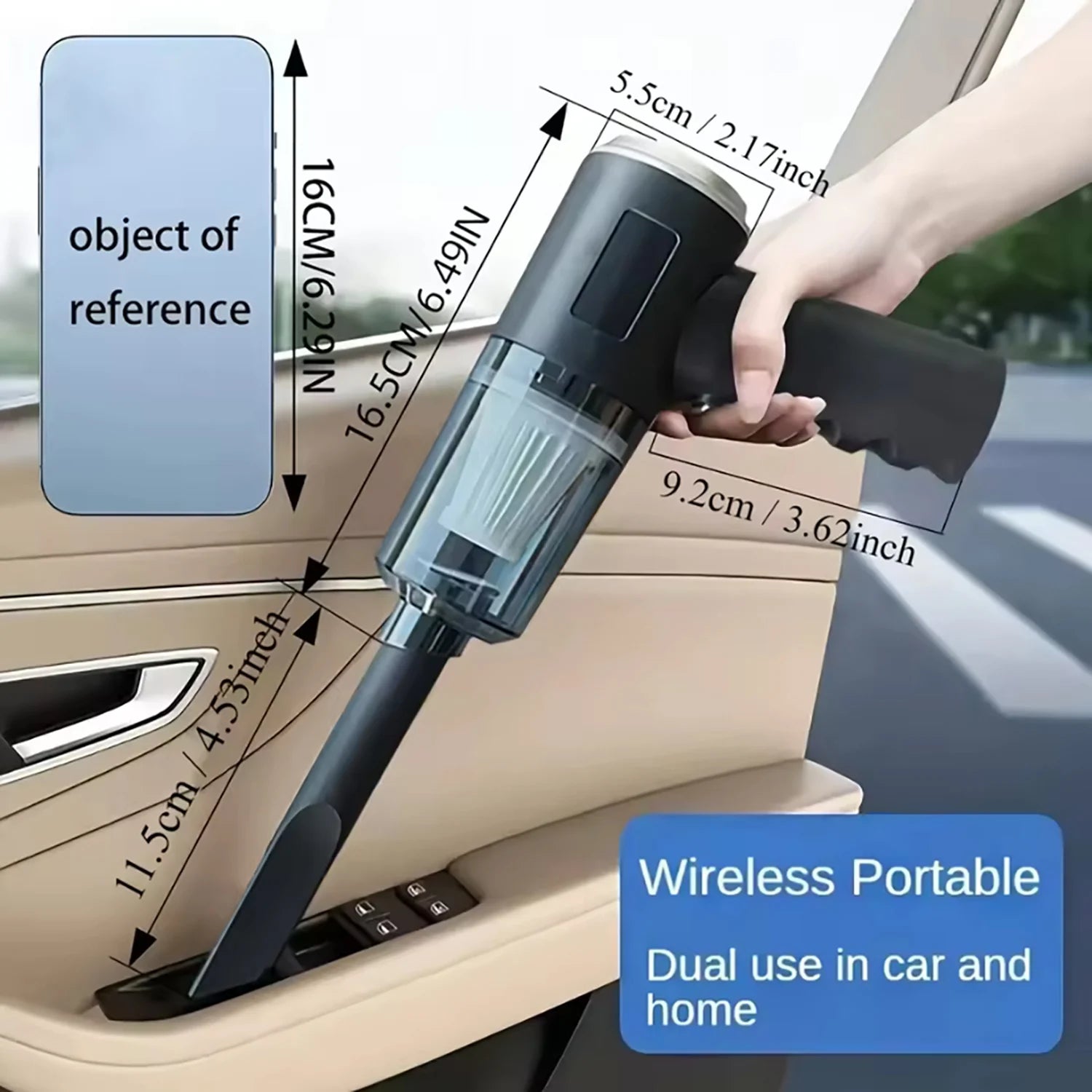 2025 Car Vacuum Cleaner Portable Small VacuumCleaner For Multi Purpose Vehicles Small Household Pump Handheld Car Vacuum Cleaner