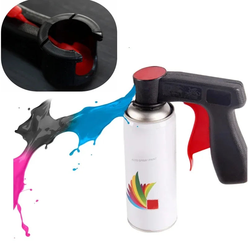 1/2/4PCSCar Paint Trigger Handle Reusable Portable Hand Paint Products Cleaner Boost Paint Spray Can Converter Auto Repair Tools