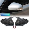 For Volvo C30 C70 S40 S60 V40 V50 V70 2008- 2010 M style Rearview Mirror Cover Cap Real Carbon Fiber