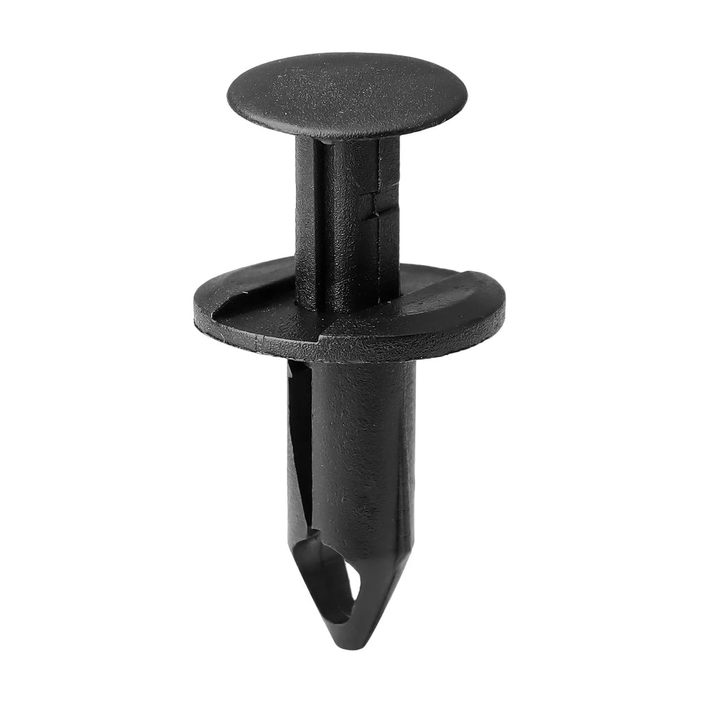 8mm Car Retainer Clips Plastic Fasteners Kit Auto Trim Panel Clip Black Car Body Bumper Rivet Set Replacement Push Pin 50PCS