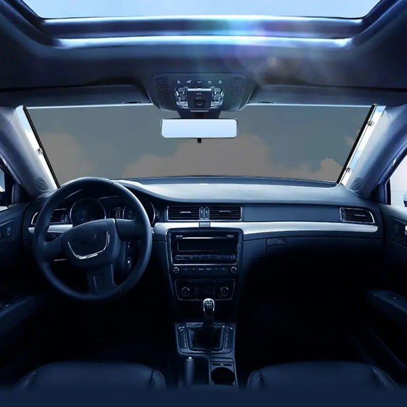 Car Retractable Sun Shade Truck Window Roller Blinds Front/Rear Shutter Car Interior Accessories Car Anti UV Sun Visor Protector