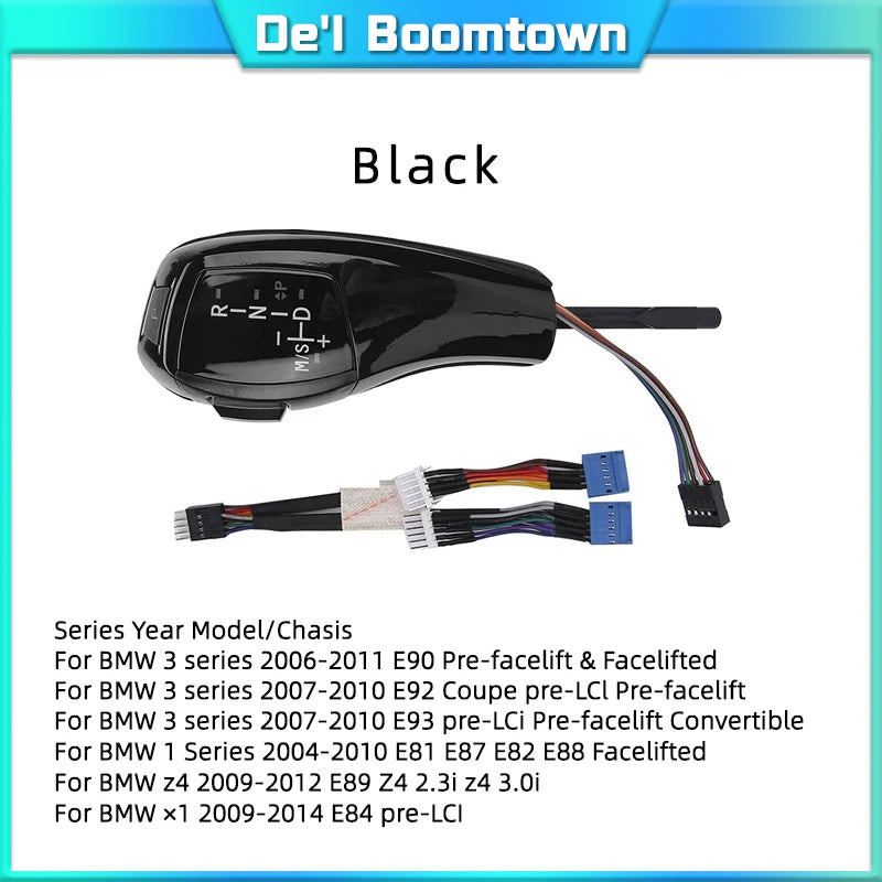 LED Gear Shift Knob Shifter Lever For BMW 1 3 5 6 Series E90 E60 E46 2D 4D E39 E53 E92 E87 E93 E83 X3 E89 Automatic Accessories