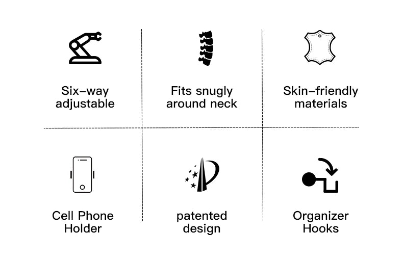 Leather Car Seat Headrest Cushion Multi-Function Memory Foam Car Neck Pillow Adjustable Car Headrest Pillow Auto Accessories