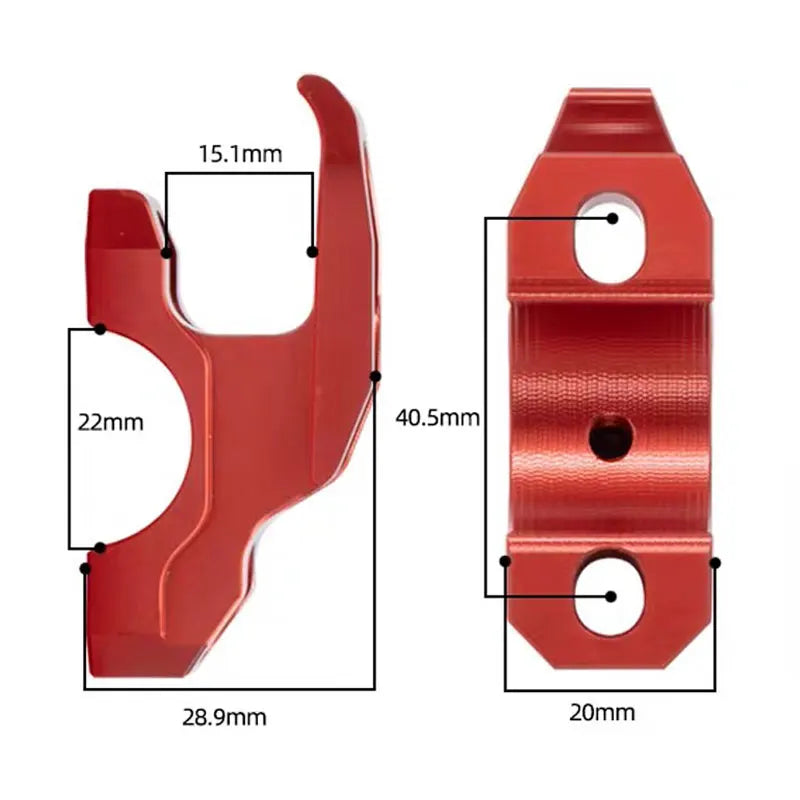 CNC Aluminum Motorcycle Modification Accessories Handlebar Helmet Duffel Bag Storage Hooks For Harley Pan America 1250 Adventure