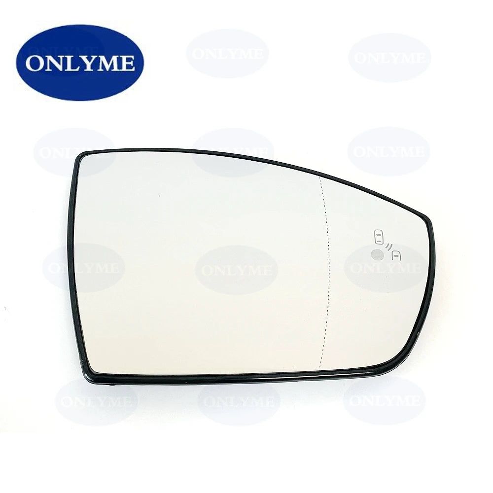 Car Wide Angle Heated Mirror Glass With Blind Spot Light For FORD GALAXY / GRAND C-MAX / KUGA / S-MAX / ECOSPORT 2006 - 2023