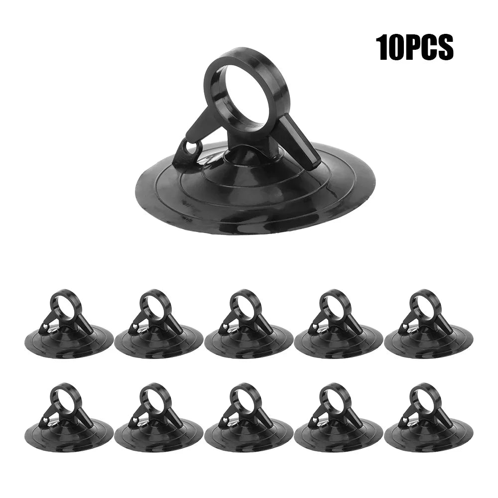 Car Sun Visor Fixing Suction Cup 45mm Black/transparent Rubber Suction Cup Suction Cup Hook Automobile Clip Fastener Accessories