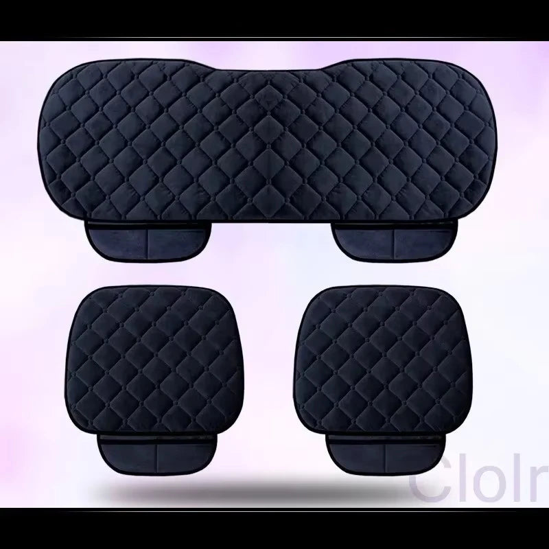 Auto Interior Accessories Winter Warm SUV Car Seat Cover Universal Cushion Front Rear Breathable Protector Mat