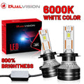 Dualvision H4 LED Headlight H7 H1 H11 H8 9005 HB3 9006 HB4 9012 HIR2 880 881 H27 9007 9008 H13 5570 CSP Canbus Car Lamp Fog Lamp