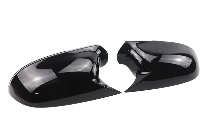 For Audi A4 S4 A5 S5 B8 8K, A6 S6 4F C6, A8 S8 D3, Q3 SQ3 2012-2015, A3 8P Black Horn Add on Side Rear View Mirror Cap Cover