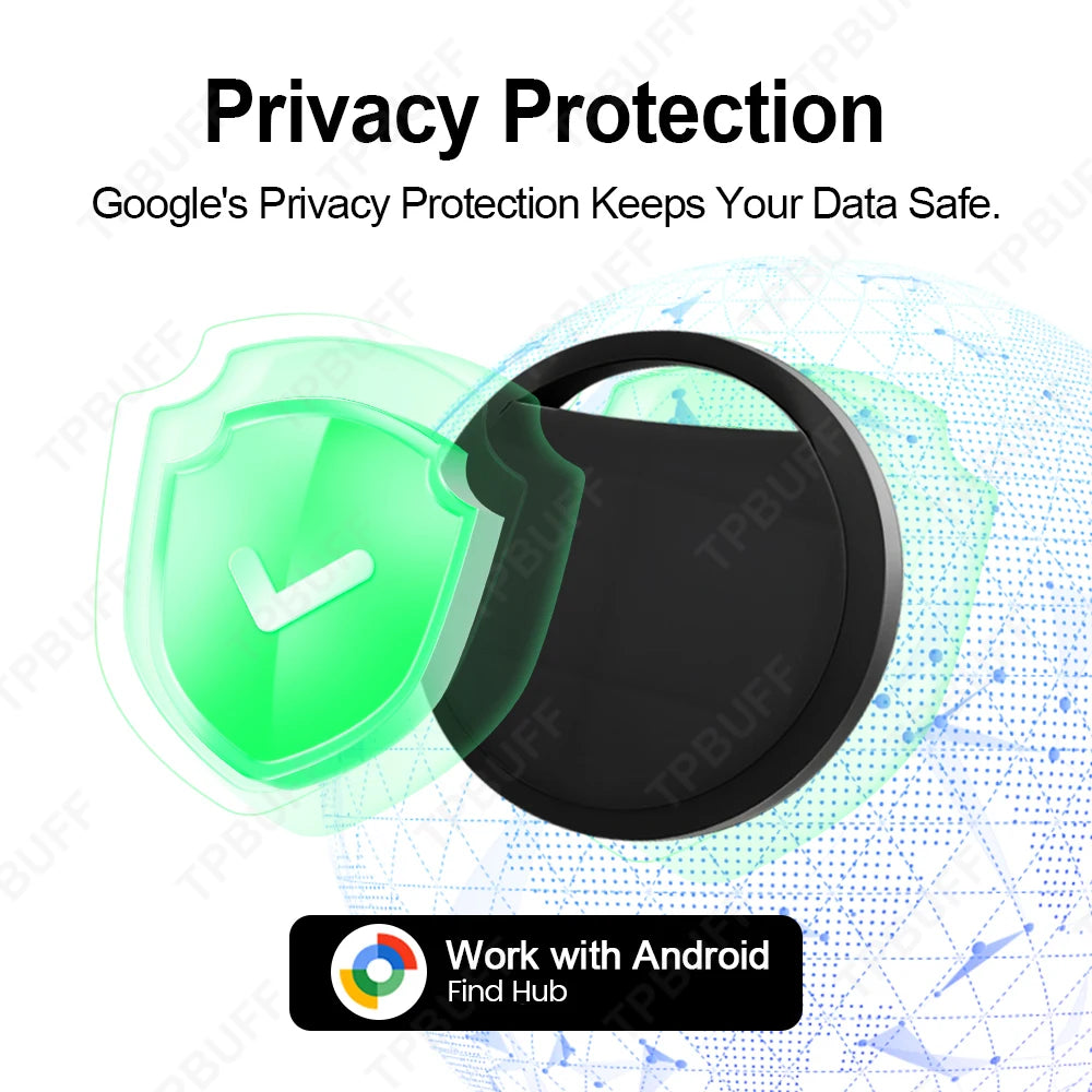 Google Smart Home GPS Trackers Android Find My Device Tracker Card Android Tag Car Localizador Gps Anti-theft Car Electronics