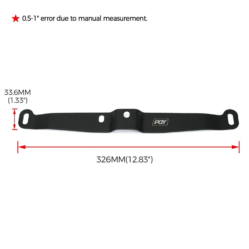 LZONE - Bracket For Dual Horns For 2002-2007 Subaru WRX/STI PQY Horn Bracket JR-DHB01
