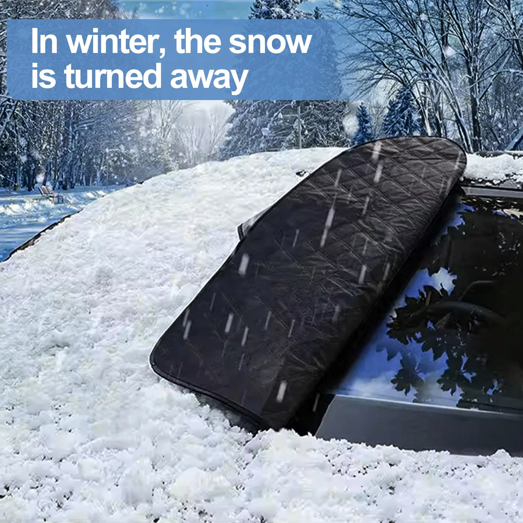 Car Windshield Snow Sun Shade Waterproof Protector Front Windscreen Cover Summer and Winter Dual-purpose Sunshade Snow Shiled