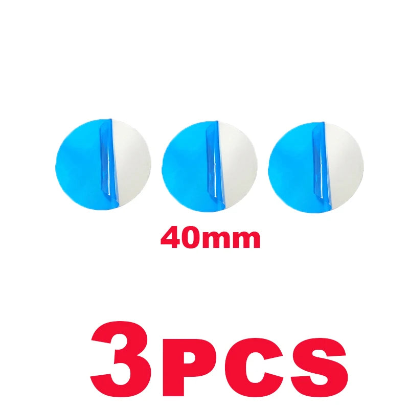 1/20Pc Car Phone Holder Metal Plate Magnetic Sticker Holder for Mobile Tablet Magnet Disk Desk Car Stand Round Square Iron Sheet