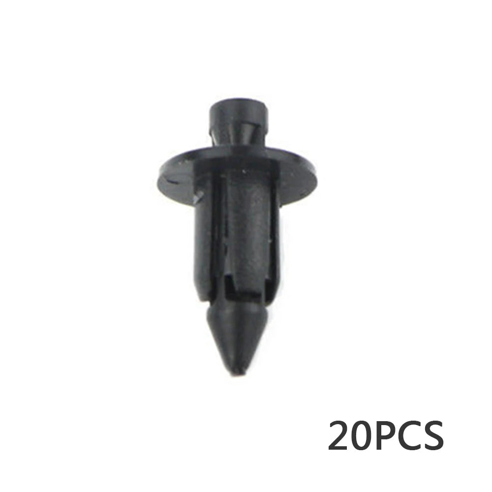 20PCS 6mm 7mm 8mm Fastener Clips For Honda Yamaha Suzuki Kawasaki Plastic Rivet Fairing Clips