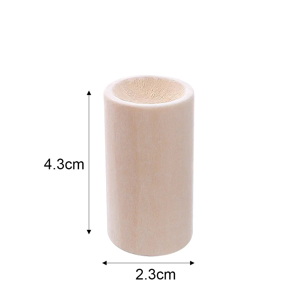 Circular Aromatherapy Wood Car Air Freshener Essential Oil Diffuser Absorb Perfume Beech Wood Tablets Car Interior Odor Removal