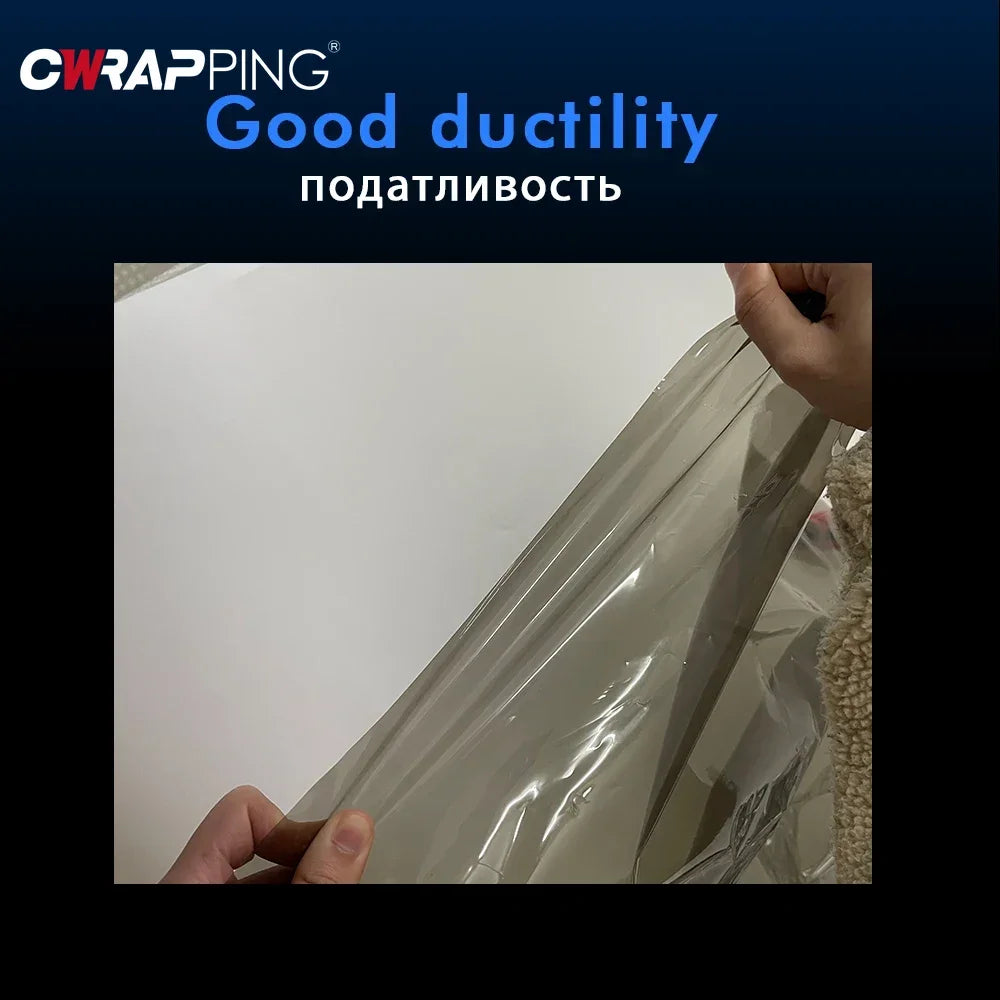 Transparent PVC Film Car Tint 30X120cm Headlight Taillight Wrap Cover Film Foil Sticker Armored Film for Car Accessories