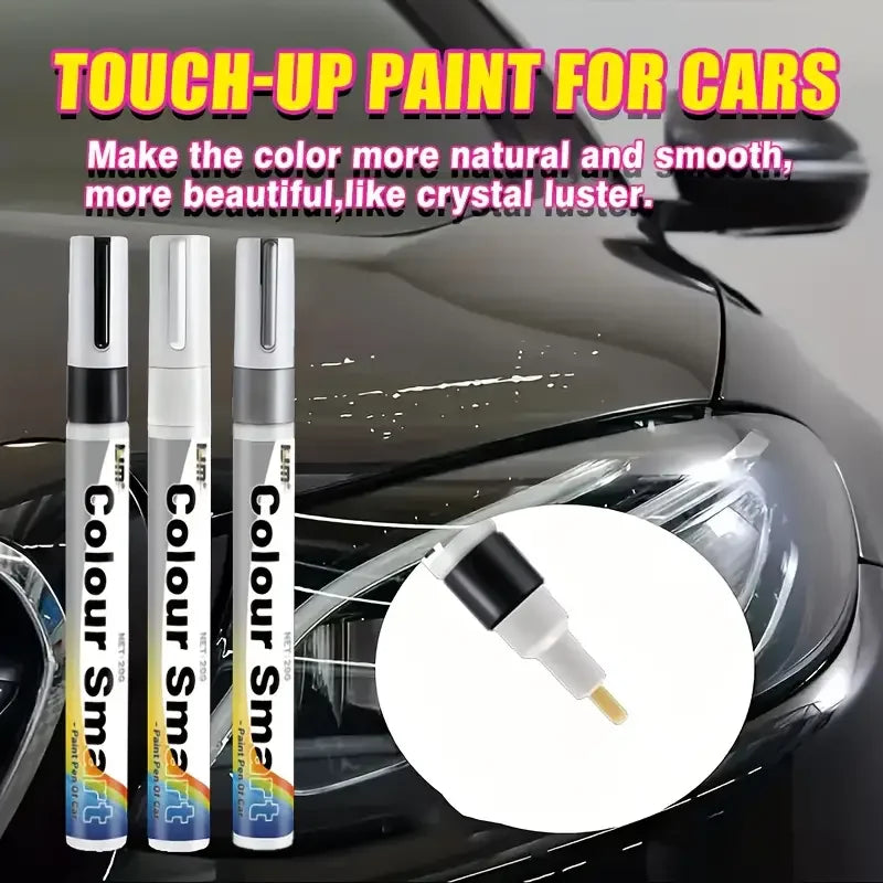 Color-Changing Car Scratch Repair Pen - 2-in-1 Vehicle Touch-Up Paint Tool, Deep Scratch Remover and Surface Light Scratch Resto